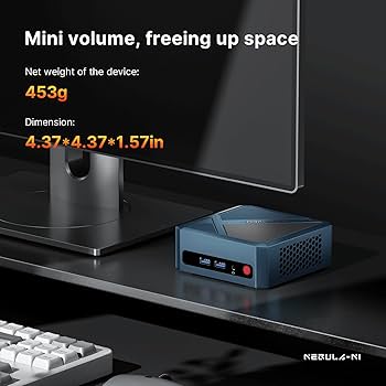 Amazon.com: ORIGIMAGIC N1 Mini PC Ryzen 7 5825U, Light
